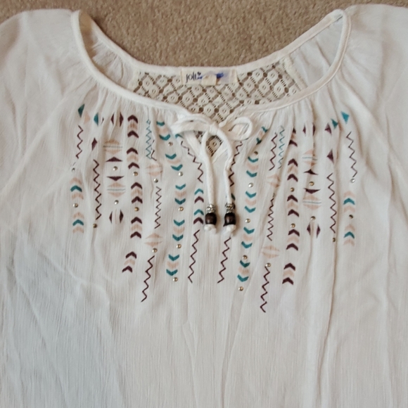 Jolt boho chic blouse size Medium - Picture 5 of 8